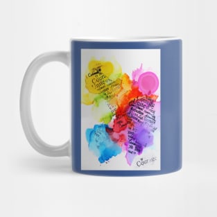 Courage (happy art) Mug